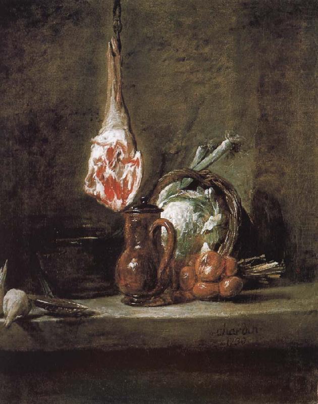 Still there is the lamb, Jean Baptiste Simeon Chardin